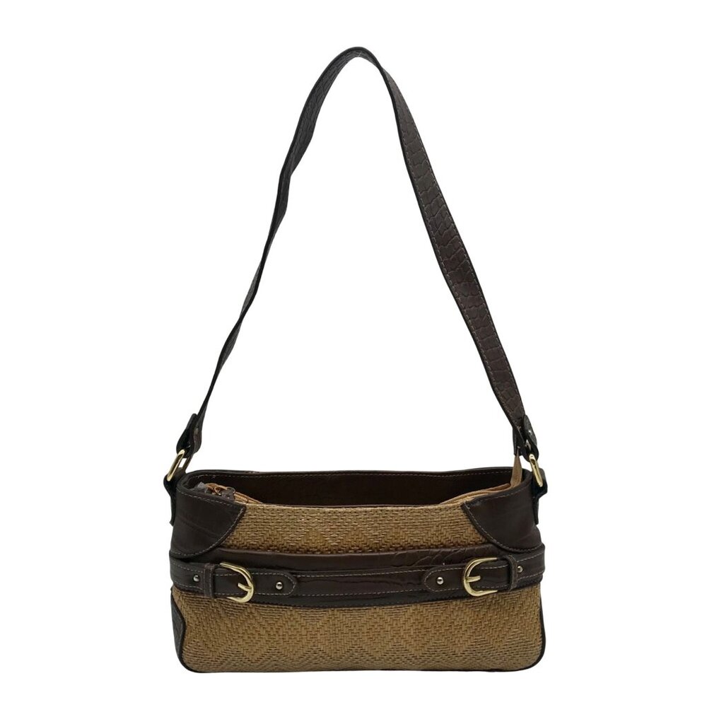 Woven Straw Shoulder Bag